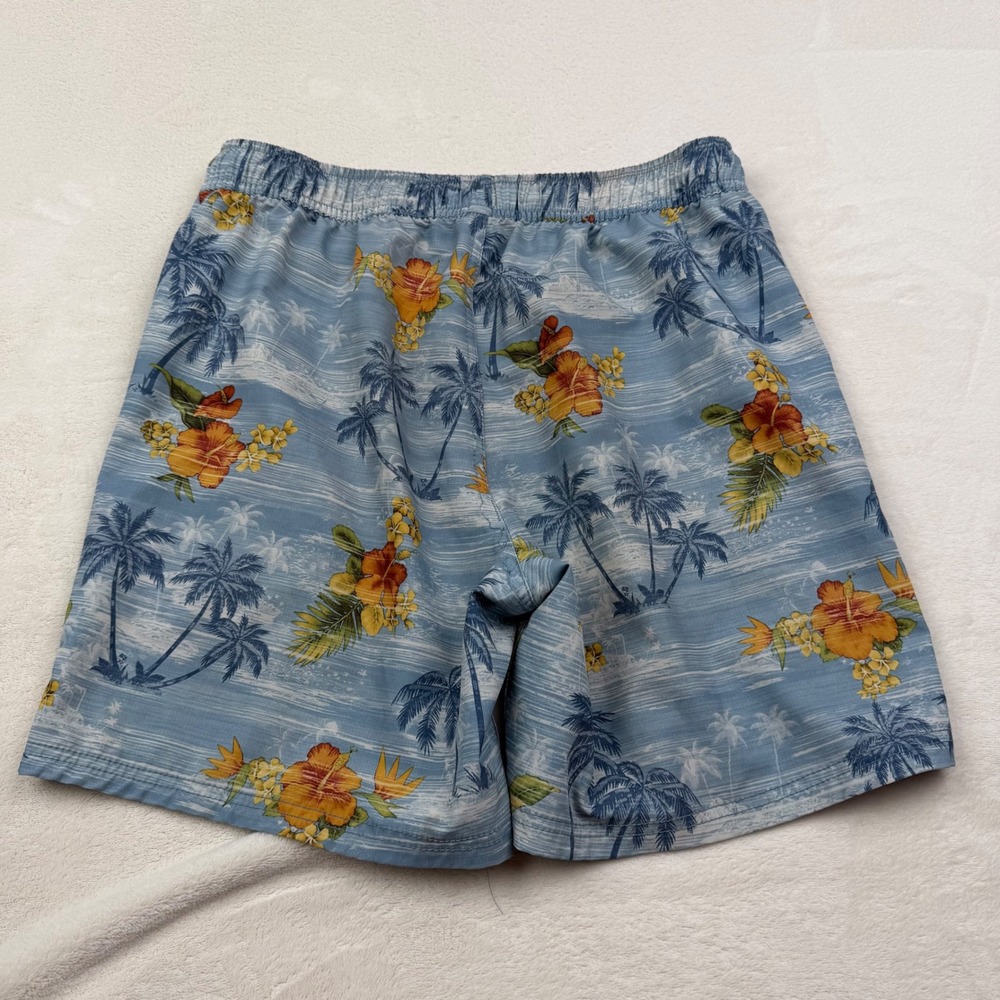 Anko Swim Trunks Tropical Floral Palm Tree Print Beach Surf Coastal Men S